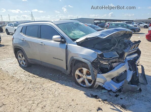 3C4NJCBB8JT293167 2018 JEEP COMPASS Silver Передня права чверть