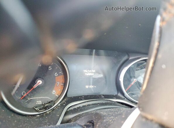 3C4NJCBB8JT293167 2018 JEEP COMPASS Silver Вид щитка приладів