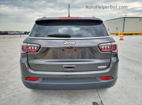 3C4NJCBB8KT658237 2019 JEEP COMPASS Gray Rear view