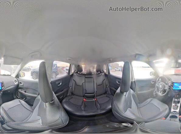3C4NJCBB8KT658237 2019 JEEP COMPASS Gray 360 interior view