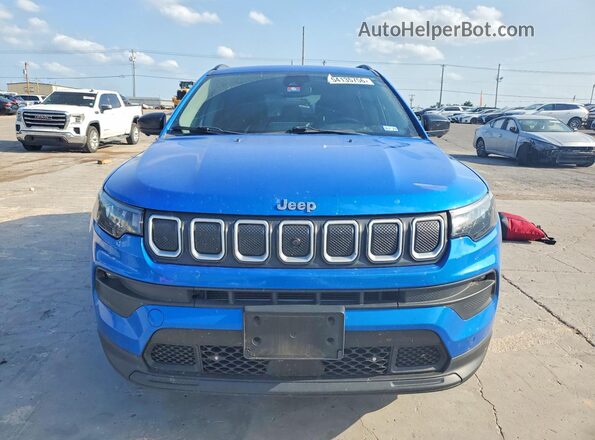 3C4NJCBB8NT103566 2022 JEEP COMPASS Blue Widok z przodu