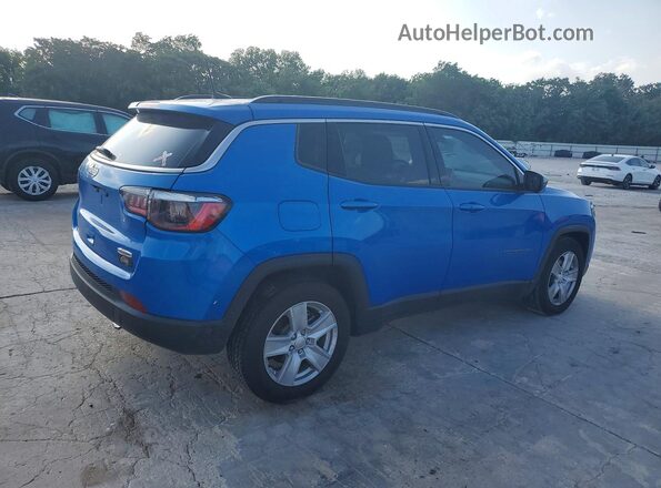 3C4NJCBB8NT103566 2022 JEEP COMPASS Blue Tył prawy