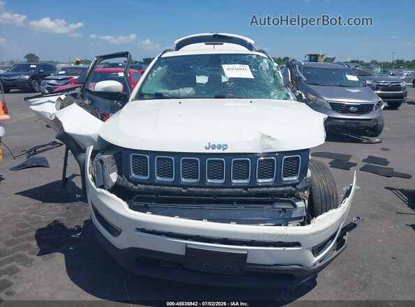 3C4NJCBB9JT462242 2018 JEEP COMPASS White უკანა სალონის ხედი