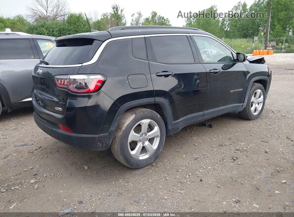 3C4NJCBB9KT654973 2019 JEEP COMPASS Black უკანა მარჯვენა