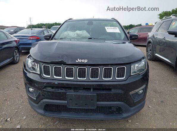 3C4NJCBB9KT654973 2019 JEEP COMPASS Black ხელსაწყოთა პანელის ხედი