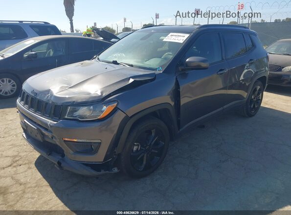 3C4NJCBB9LT117988 2020 JEEP COMPASS Gray Передня ліва чверть