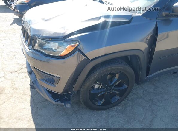 3C4NJCBB9LT117988 2020 JEEP COMPASS Gray Вид спереду