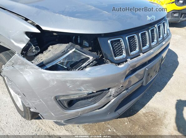 3C4NJCBB9LT121023 2020 JEEP COMPASS Gray Вид спереду
