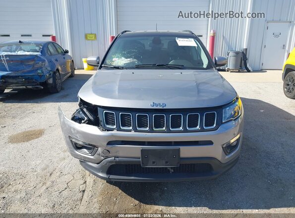 3C4NJCBB9LT121023 2020 JEEP COMPASS Gray Вид щитка приладів