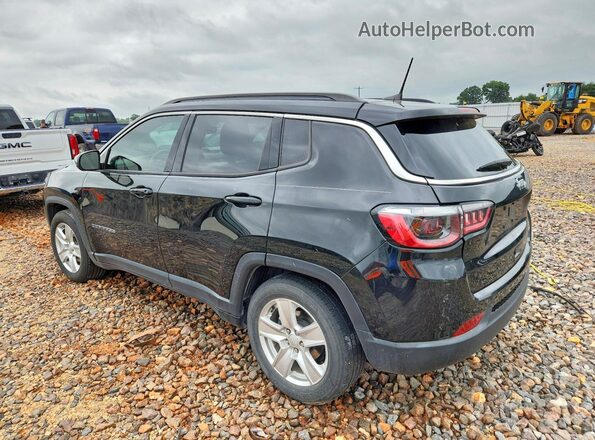 3C4NJCBB9NT103429 2022 JEEP COMPASS Black Tył lewy