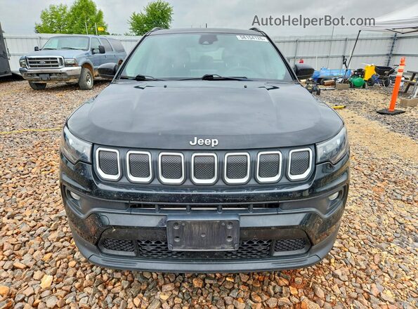 3C4NJCBB9NT103429 2022 JEEP COMPASS Black Widok z przodu