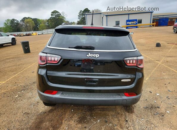3C4NJCBBXHT661357 2017 JEEP COMPASS Black Rear view
