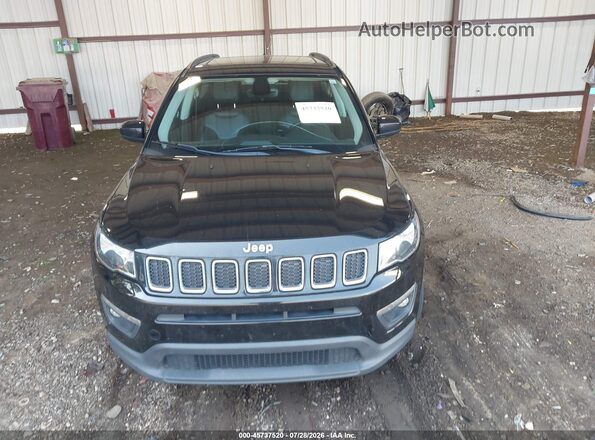 3C4NJCBBXJT420727 2018 JEEP COMPASS Black Instrument cluster view