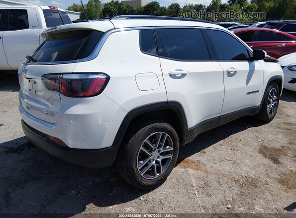 3C4NJCBBXJT494567 2018 JEEP COMPASS Белый Задняя правая четверть