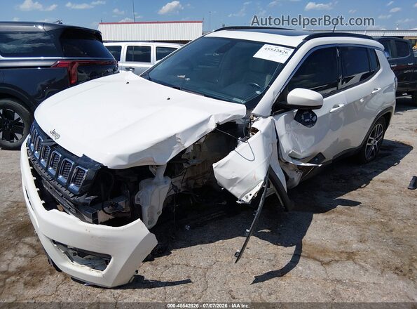 3C4NJCBBXJT494567 2018 JEEP COMPASS Белый Передняя левая четверть
