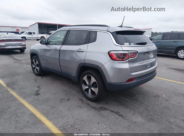 3C4NJCBBXKT615647 2019 JEEP COMPASS Silver Trasero izquierdo
