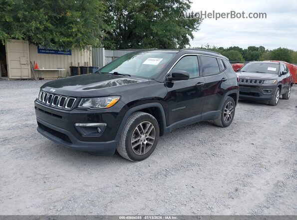3C4NJCBBXKT743600 2019 JEEP COMPASS Black Przód lewy