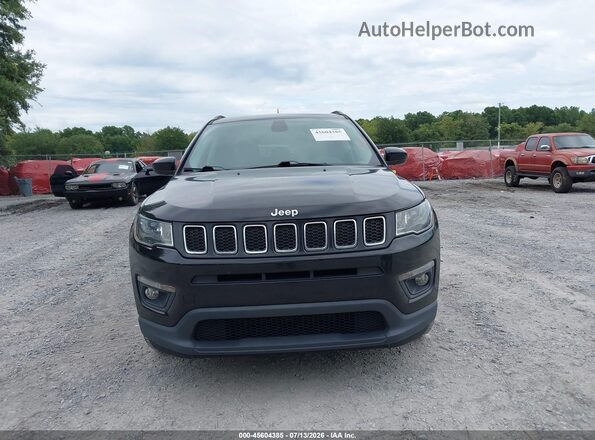 3C4NJCBBXKT743600 2019 JEEP COMPASS Black Widok zestawu wskaźników