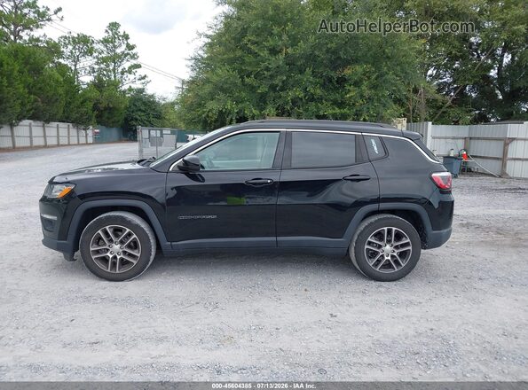 3C4NJCBBXKT743600 2019 JEEP COMPASS Black Widok wnętrza 360 stopni