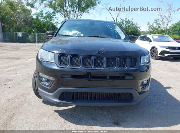 3C4NJCBBXMT509993 2021 JEEP COMPASS Black Vista del cuadro de instrumentos