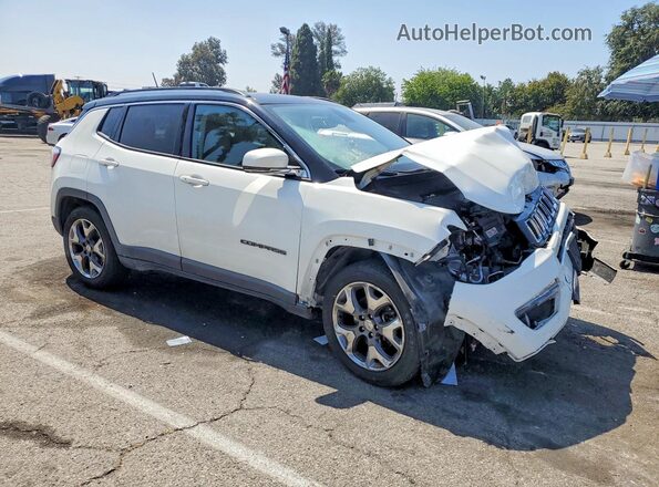 3C4NJCCB0JT461687 2018 JEEP COMPASS White Przód prawy