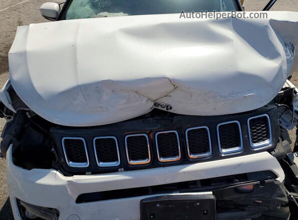 3C4NJCCB0JT461687 2018 JEEP COMPASS White Widok komory silnika