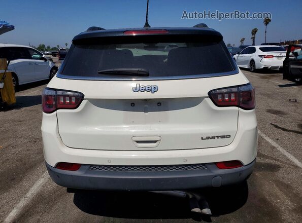 3C4NJCCB0JT461687 2018 JEEP COMPASS White Widok z tyłu