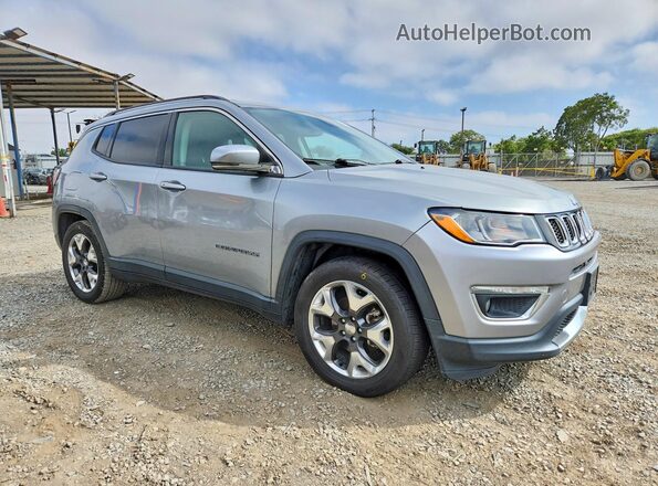 3C4NJCCB0LT187698 2020 JEEP COMPASS Silver Delantero derecho