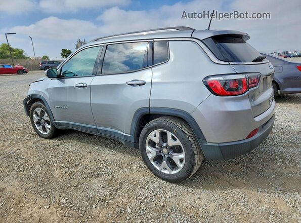3C4NJCCB0LT187698 2020 JEEP COMPASS Silver Trasero izquierdo