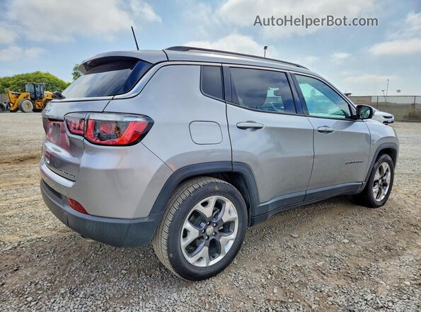 3C4NJCCB0LT187698 2020 JEEP COMPASS Silver Trasero derecho