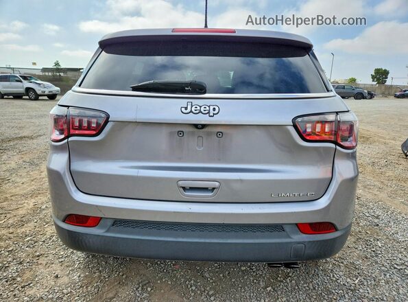 3C4NJCCB0LT187698 2020 JEEP COMPASS Silver Vista trasera