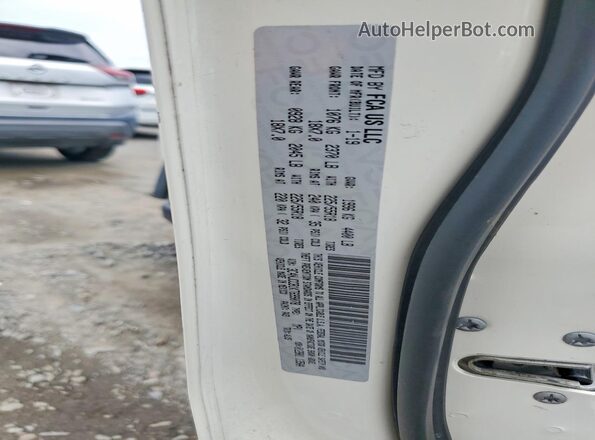 3C4NJCCB1KT699078 2019 JEEP COMPASS White Widok naklejki z numerem VIN
