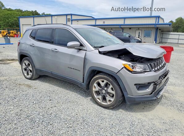 3C4NJCCB1KT819333 2019 JEEP COMPASS Silver Przód prawy
