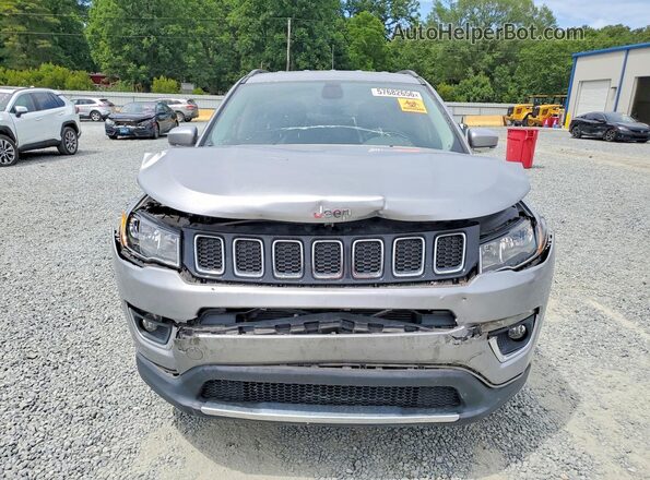 3C4NJCCB1KT819333 2019 JEEP COMPASS Silver Widok z przodu