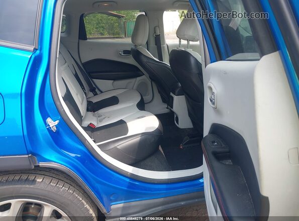 3C4NJCCB1LT115327 2020 JEEP COMPASS Blue Вид наклейки з VIN-кодом