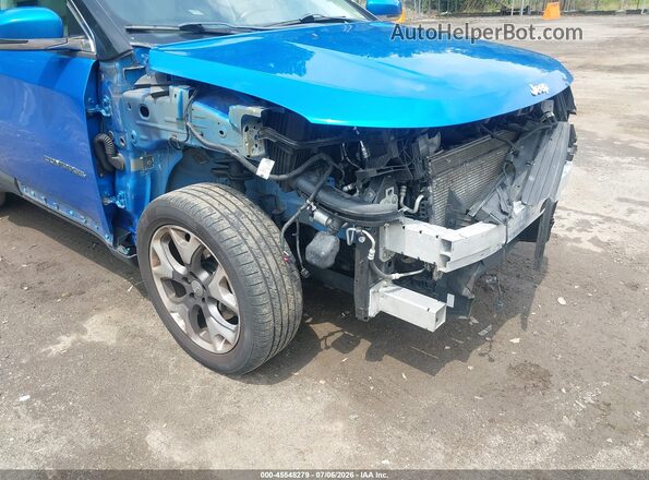 3C4NJCCB1LT115327 2020 JEEP COMPASS Blue Вид спереду