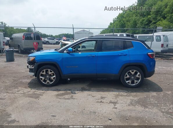 3C4NJCCB1LT115327 2020 JEEP COMPASS Blue 