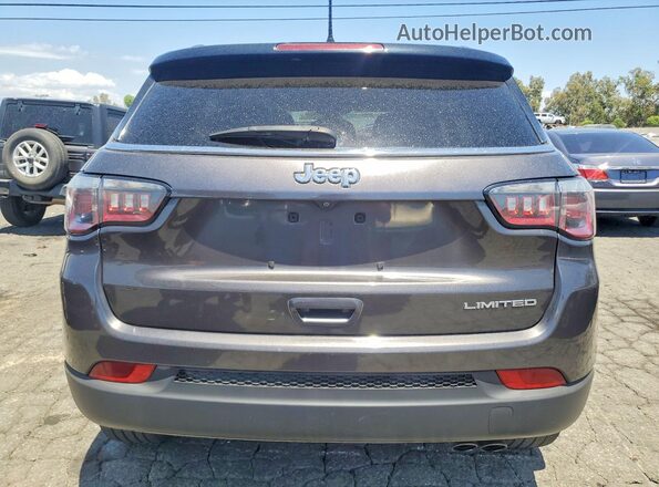 3C4NJCCB2KT615074 2019 JEEP COMPASS Gray Widok z tyłu