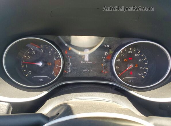 3C4NJCCB2KT615074 2019 JEEP COMPASS Gray Widok zestawu wskaźników