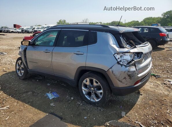 3C4NJCCB3JT204569 2018 JEEP COMPASS Серебряный Задняя левая четверть