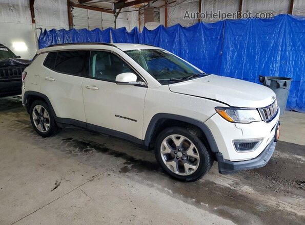 3C4NJCCB3MT555650 2021 JEEP COMPASS White Przód prawy