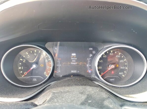 3C4NJCCB4LT154574 2020 JEEP COMPASS Gray Vista del cuadro de instrumentos