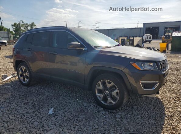 3C4NJCCB4LT154574 2020 JEEP COMPASS Gray Delantero derecho