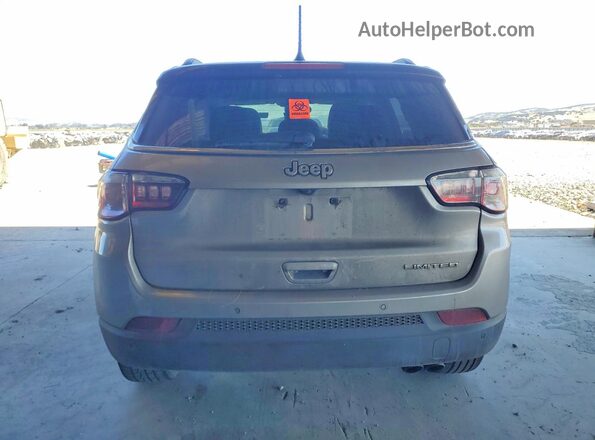 3C4NJCCB5JT257080 2018 JEEP COMPASS Gray Вид ззаду