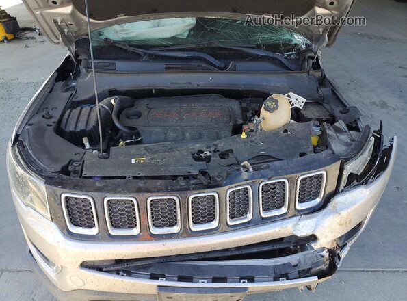 3C4NJCCB5JT257080 2018 JEEP COMPASS Gray Вид підкапотного простору