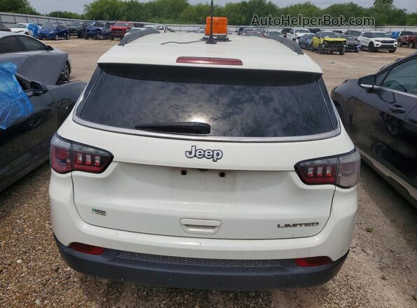 3C4NJCCB5LT122457 2020 JEEP COMPASS White უკანა ხედი
