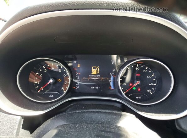 3C4NJCCB5LT128792 2020 JEEP COMPASS Gray Vista del cuadro de instrumentos