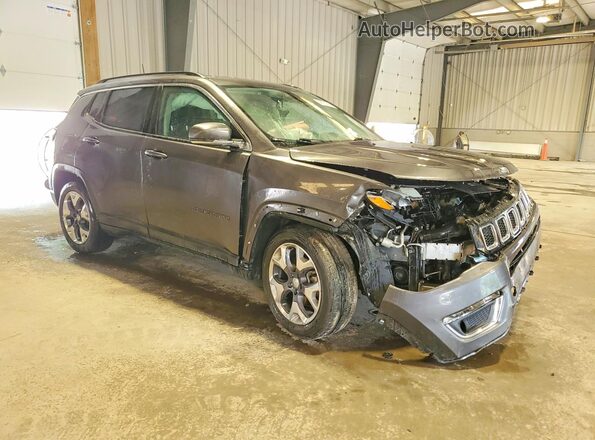 3C4NJCCB5LT128792 2020 JEEP COMPASS Gray Delantero derecho