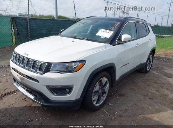 3C4NJCCB5MT561224 2021 JEEP COMPASS White Передня ліва чверть