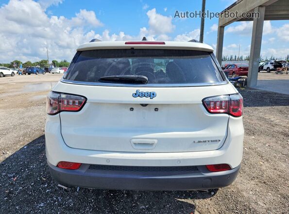 3C4NJCCB5MT563555 2021 JEEP COMPASS White უკანა ხედი